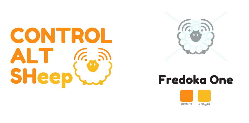 logo design ctrl alt sheep